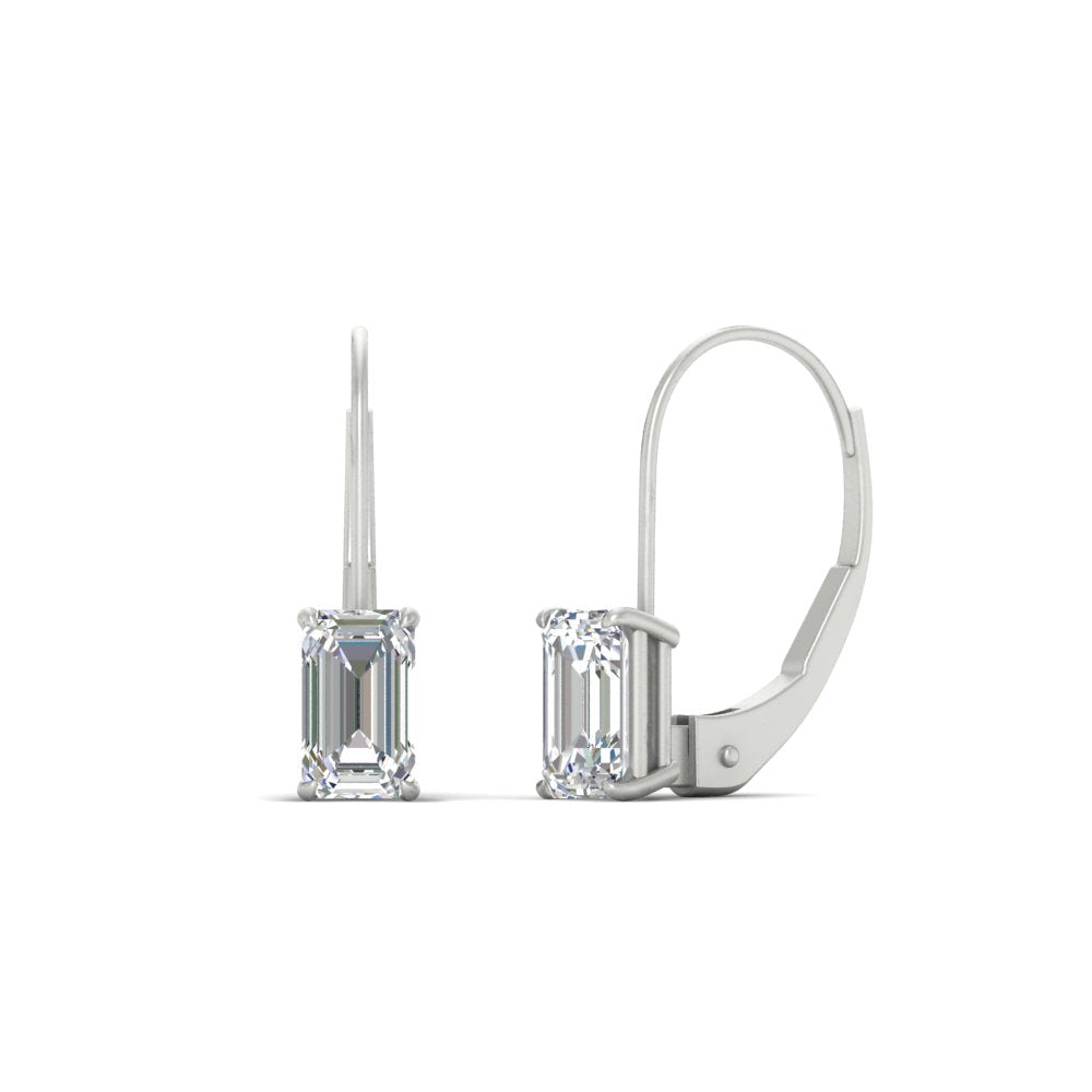emerald-cut-diamond-leverback-3-ct.-solitaire-earrings-in-white-gold-FDEAR-9225EM-3.00 CT-NL-WG