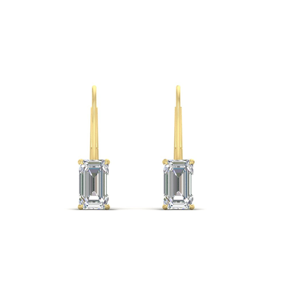 emerald-cut-diamond-leverback-3-ct.-solitaire-earrings-in-yellow-gold-FDEAR-9225EM-3.00 CT-NL-YG