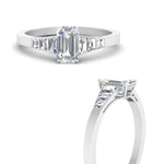 Load image into Gallery viewer, emerald-cut-diamond-ring-with-tapered-baguettes-in-FD10590EMRANGLE3-NL-WG