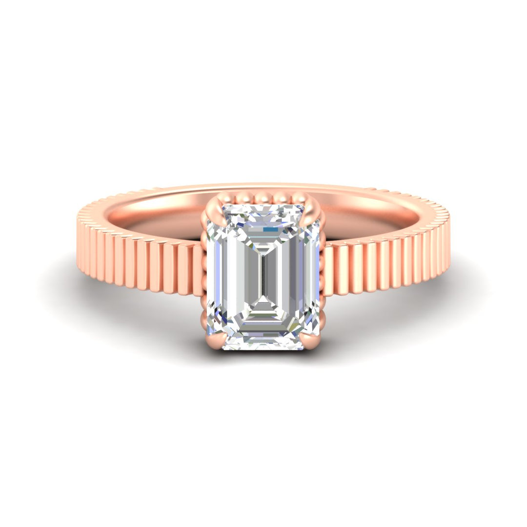 emerald-cut-diamond-solitaire-ring-with-ribbed-band-detail-in-rose-gold-fdenr11663emsleep-nl-rg