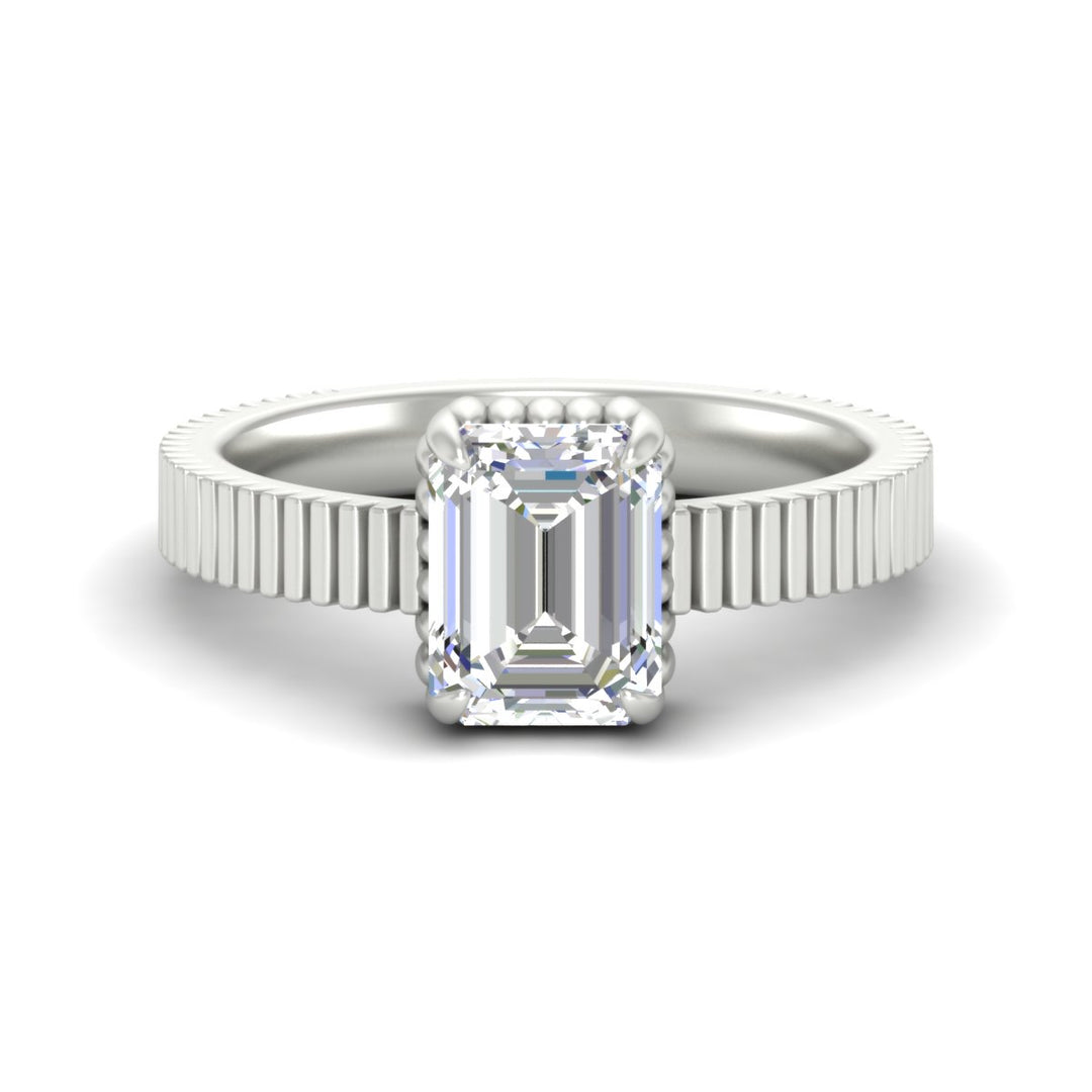 emerald-cut-diamond-solitaire-ring-with-ribbed-band-detail-in-white-gold-fdenr11663emsleep-nl-wg