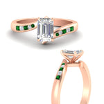 Load image into Gallery viewer, emerald-cut-diamond-swirl-channel-set-emerald-wedding-ring-in-rose-gold-FDENS4028EMRGEMGRANGLE3-NL-RG_e89cf68b-e0bf-455b-9ae4-f95d03761da1.jpg?v=1754996057