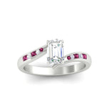 Load image into Gallery viewer, emerald-cut-diamond-swirl-channel-set-pink-sapphire-wedding-ring-in-white-gold-FDENS4028EMRGSADRPIANGLE5-NL-WG.jpg?v=1754995877