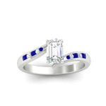 Load image into Gallery viewer, emerald-cut-diamond-swirl-channel-set-sapphire-wedding-ring-in-white-gold-FDENS4028EMRGSABLANGLE5-NL-WG_0f68a13d-523a-4fd8-823b-0748d154ff2d.jpg?v=1754996054