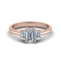 Thumbnail 11 - emerald-cut-diamond-trapezoid-engagement-ring-in-14K-rose-gold-FDENR7981EMR-NL-RG