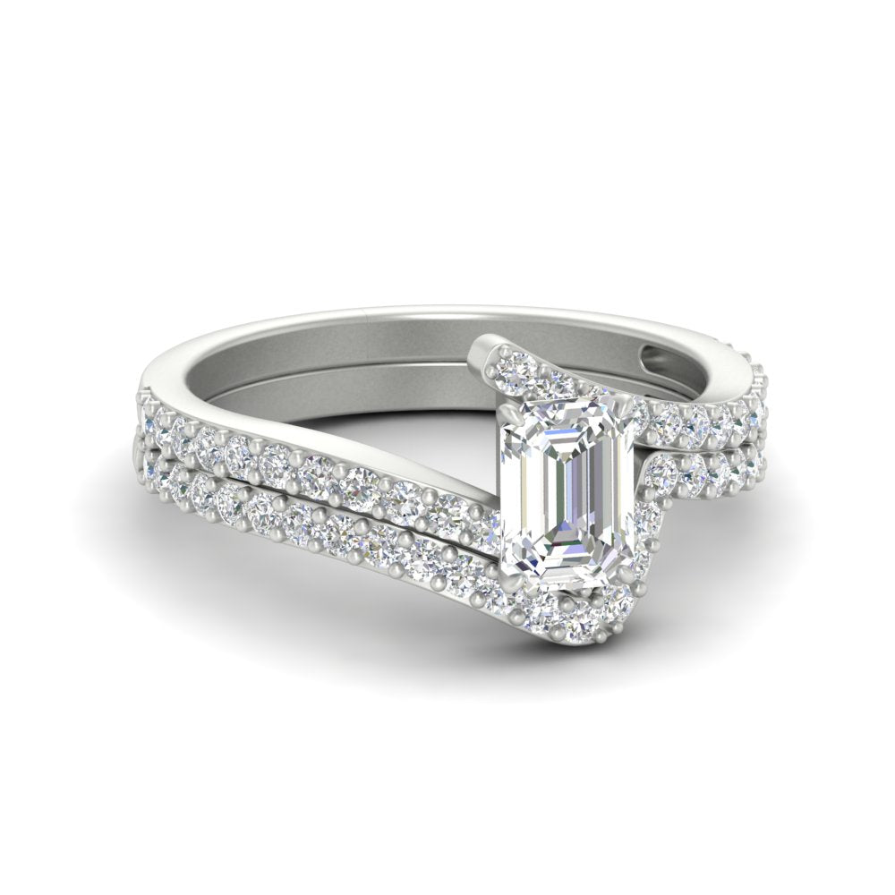 emerald-cut-diamond-wedding-ring-set-in-FDENS3007EM-NL-WG