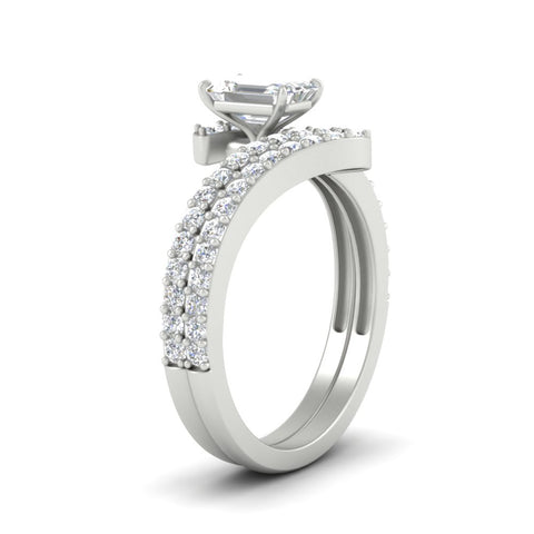 emerald-cut-diamond-wedding-ring-set-in-FDENS3007EM-NL-WG