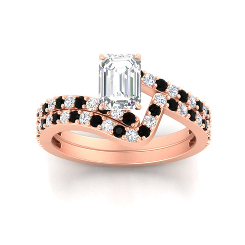 emerald-cut-diamond-wedding-ring-set-with-black-diamond-in-FDENS3007EMGBLACK-NL-RG
