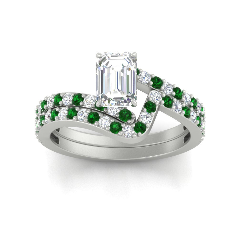 emerald-cut-diamond-wedding-ring-set-with-emerald-in-FDENS3007EMGEMGR-NL-WG