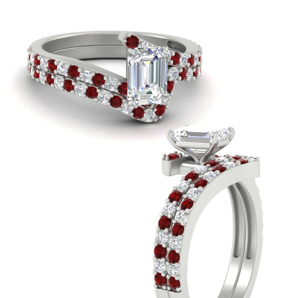emerald-cut-diamond-wedding-ring-set-with-ruby-in-FDENS3007EMGRUDR-NL-WG