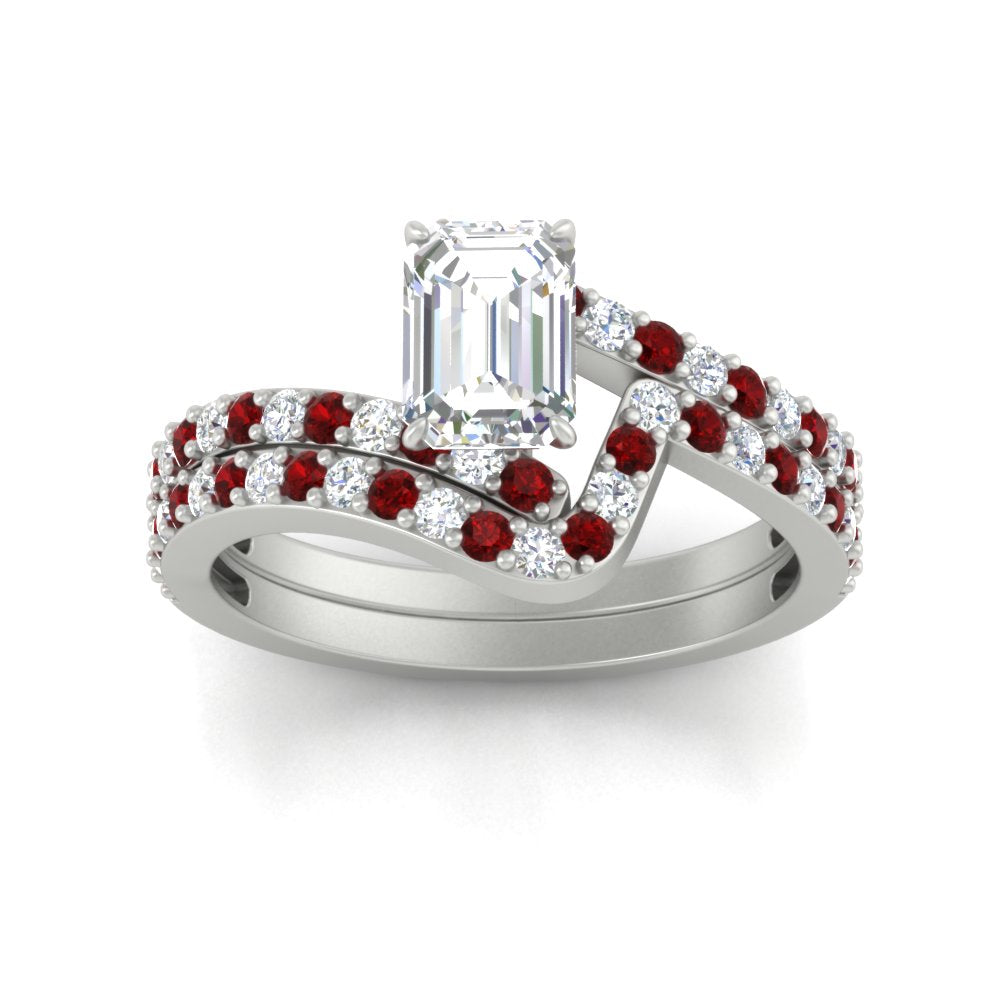 emerald-cut-diamond-wedding-ring-set-with-ruby-in-FDENS3007EMGRUDR-NL-WG