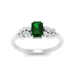 Load image into Gallery viewer, emerald-cut-emerald-cluster-ring-in-white-gold-FDENS3110EMRGEMGR-NL-WG.jpg
