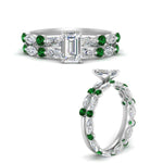 Load image into Gallery viewer, emerald-cut-emerald-floating-marquise-accent-ring-with-eternity-wedding-band-in-white-gold-FDEWB9398EMGEMGRANGEL3-NL-WG_6ead1483-9700-4abd-9192-467deb4325b9.jpg?v=1758801924
