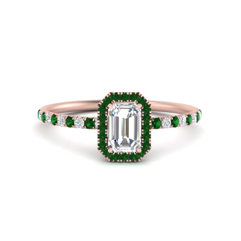 emerald-cut-emerald-halo-petite-engagement-ring-in-rose-gold-FD8523EMRGEMGRANGLE3-NL-RG
