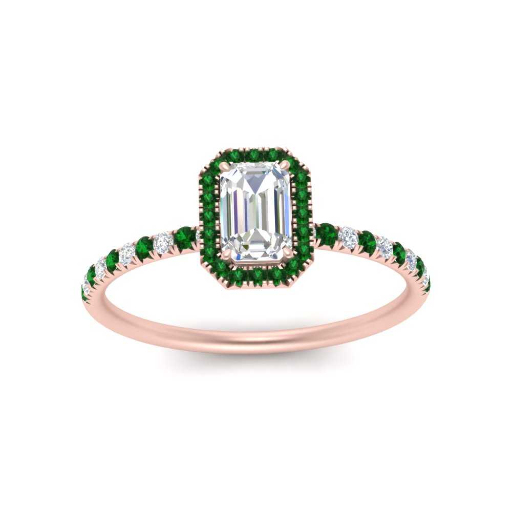 emerald-cut-emerald-halo-petite-engagement-ring-in-rose-gold-FD8523EMRGEMGRANGLE3-NL-RG