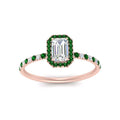 Thumbnail 19 - emerald-cut-emerald-halo-petite-engagement-ring-in-rose-gold-FD8523EMRGEMGRANGLE3-NL-RG