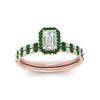 Load image into Gallery viewer, emerald-cut-emerald-halo-wedding-ring-set-in-rose-gold-FD8523EMGEMGR-NL-RG