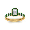 Load image into Gallery viewer, emerald-cut-emerald-halo-wedding-ring-set-in-yellow-gold-FD8523EMGEMGR-NL-YG