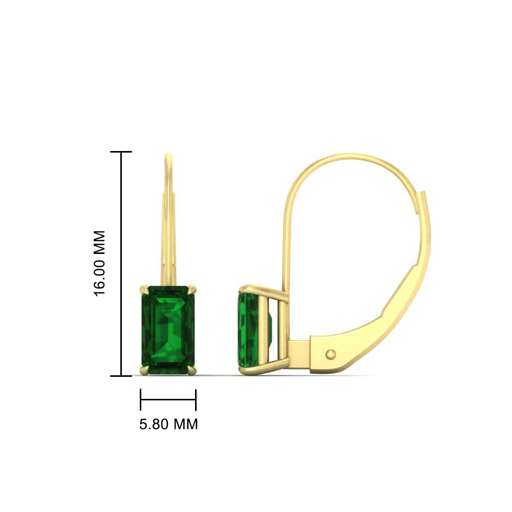 emerald-cut-emerald-leverback-3-ct.-solitaire-earrings-in-yellow-gold-FDEAR-9225EMGEMGR-3.00 CT-NL-YG