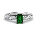 Load image into Gallery viewer, emerald-cut-emerald-twisted-engagement-ring-in-white-gold-FD9127EMRGEM-NL-WG-GS.jpg
