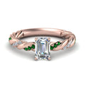 Thumbnail 43 - emerald-cut-emerald-twisted-vine-engagement-ring-in-rose-gold-FD9127EMRGEMGR-NL-RG