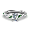 Thumbnail 16 - emerald-cut-emerald-twisted-vine-engagement-ring-in-white-gold-FD9127EMRGEMGR-NL-WG