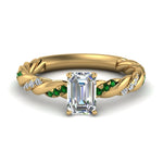 Load image into Gallery viewer, emerald-cut-emerald-twisted-vine-engagement-ring-in-yellow-gold-FD9127EMRGEMGR-NL-YG

