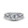 Load image into Gallery viewer, emerald-cut-engagement-ring-with-diamond-band-in-white-gold-FD8300EMB3-NL-WG.jpg
