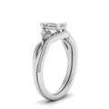 Thumbnail 3 - emerald-cut-engagement-ring-with-diamond-band-in-white-gold-FD8300EMB3-NL-WG.jpg