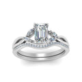 Thumbnail 2 - emerald-cut-engagement-ring-with-diamond-band-in-white-gold-FD8300EMB3-NL-WG.jpg