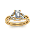Thumbnail 8 - emerald-cut-engagement-ring-with-diamond-band-in-yellow-gold-FD8300EMB3-NL-YG.jpg