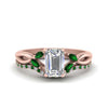 Load image into Gallery viewer, emerald-cut-engagement-ring-with-emerald-band-in-rose-gold-FD8300EMB3GEMGR-NL-RG.jpg