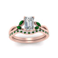 Thumbnail 23 - emerald-cut-engagement-ring-with-emerald-band-in-rose-gold-FD8300EMB3GEMGR-NL-RG.jpg
