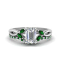 Thumbnail 19 - emerald-cut-engagement-ring-with-emerald-band-in-white-gold-FD8300EMB3GEMGR-NL-WG.jpg