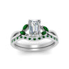 Load image into Gallery viewer, emerald-cut-engagement-ring-with-emerald-band-in-white-gold-FD8300EMB3GEMGR-NL-WG.jpg