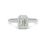 Load image into Gallery viewer, emerald-cut-engagement-ring-with-halo-diamond-in-white-gold-FD9710EMR-NL-WG-B1.jpg