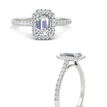 Load image into Gallery viewer, emerald-cut-engagement-ring-with-halo-diamond-in-white-gold-FD9710EMR-NL-WG-B1.jpg
