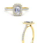 Load image into Gallery viewer, emerald-cut-engagement-ring-with-halo-diamond-in-yellow-gold-FD9710EMR-NL-YG-B1.jpg
