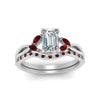 Load image into Gallery viewer, emerald-cut-engagement-ring-with-ruby-band-in-white-gold-FD8300EMB3GRUDR-NL-WG.jpg