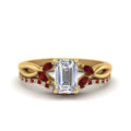 Thumbnail 34 - emerald-cut-engagement-ring-with-ruby-band-in-yellow-gold-FD8300EMB3GRUDR-NL-YG.jpg