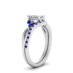 Load image into Gallery viewer, emerald-cut-engagement-ring-with-sapphire-band-in-white-gold-FD8300EMB3GSABL-NL-WG.jpg
