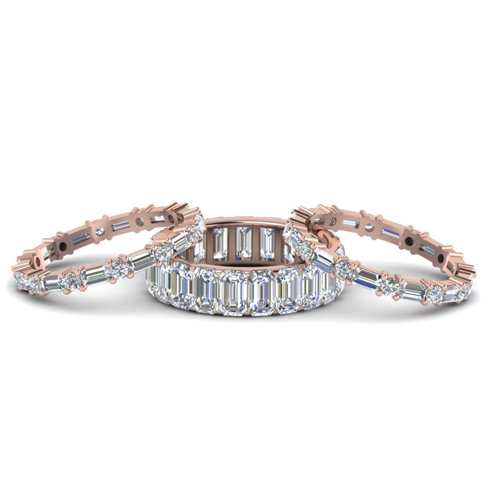 emerald-cut-eternity-band-with-matching-baguette-and-round-in-14K-rose-gold-FD8331BANGLE1-NL-RG
