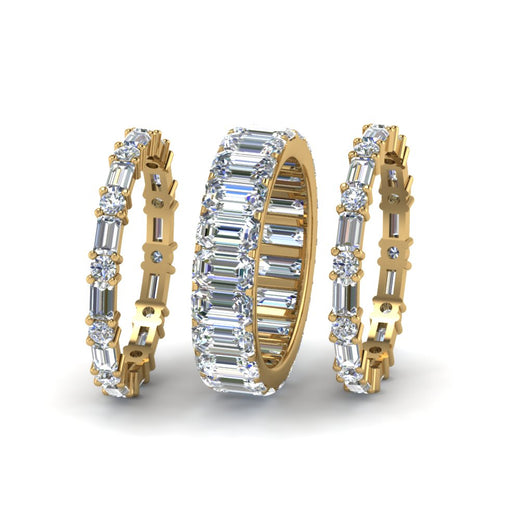 emerald-cut-eternity-band-with-matching-baguette-and-round-in-14K-yellow-gold-FD8331BANGLE2-NL-YG