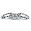 Load image into Gallery viewer, emerald-cut-eternity-band-with-matching-baguette-and-round-with-black-diamond-in-14K-white-gold-FD8331BGBLACKANGLE1-NL-WG_e918dcd5-0a4c-47c2-8379-58ac40145e08