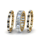 Load image into Gallery viewer, emerald-cut-eternity-band-with-matching-baguette-and-round-with-black-diamond-in-18K-yellow-gold-FD8331BGBLACKANGLE2-NL-YG_5b2b6ce7-715f-4fd8-9d74-71e1dbfb12d2
