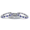 Load image into Gallery viewer, emerald-cut-eternity-band-with-matching-baguette-and-round-with-blue-sapphire-in-18K-white-gold-FD8331BGSABLANGLE1-NL-WG_9d146e97-669b-4fcb-9a0f-114fe9b0dac6