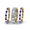 Load image into Gallery viewer, emerald-cut-eternity-band-with-matching-baguette-and-round-with-blue-sapphire-in-18K-yellow-gold-FD8331BGSABLANGLE2-NL-YG_fd9e4016-35ef-445e-a08c-133f701a83a2
