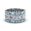 Load image into Gallery viewer, emerald-cut-eternity-band-with-matching-baguette-and-round-with-ice-blue-topaz-in-18K-white-gold-FD8331BGICBLTO-NL-WG_5ba8ea7c-2841-43ef-82e9-094f3449cb73