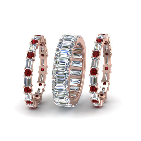 emerald-cut-eternity-band-with-matching-baguette-and-round-with-ruby-in-14K-rose-gold-FD8331BGRUDRANGLE2-NL-RG