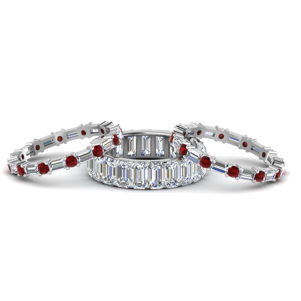 emerald-cut-eternity-band-with-matching-baguette-and-round-with-ruby-in-18K-white-gold-FD8331BGRUDRANGLE1-NL-WG